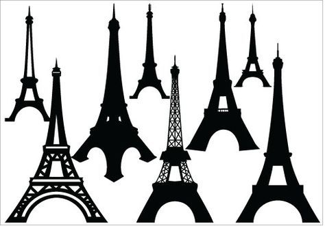 474x331 Collection Of 'eiffel Tower Silhouette Vector' Download More Than