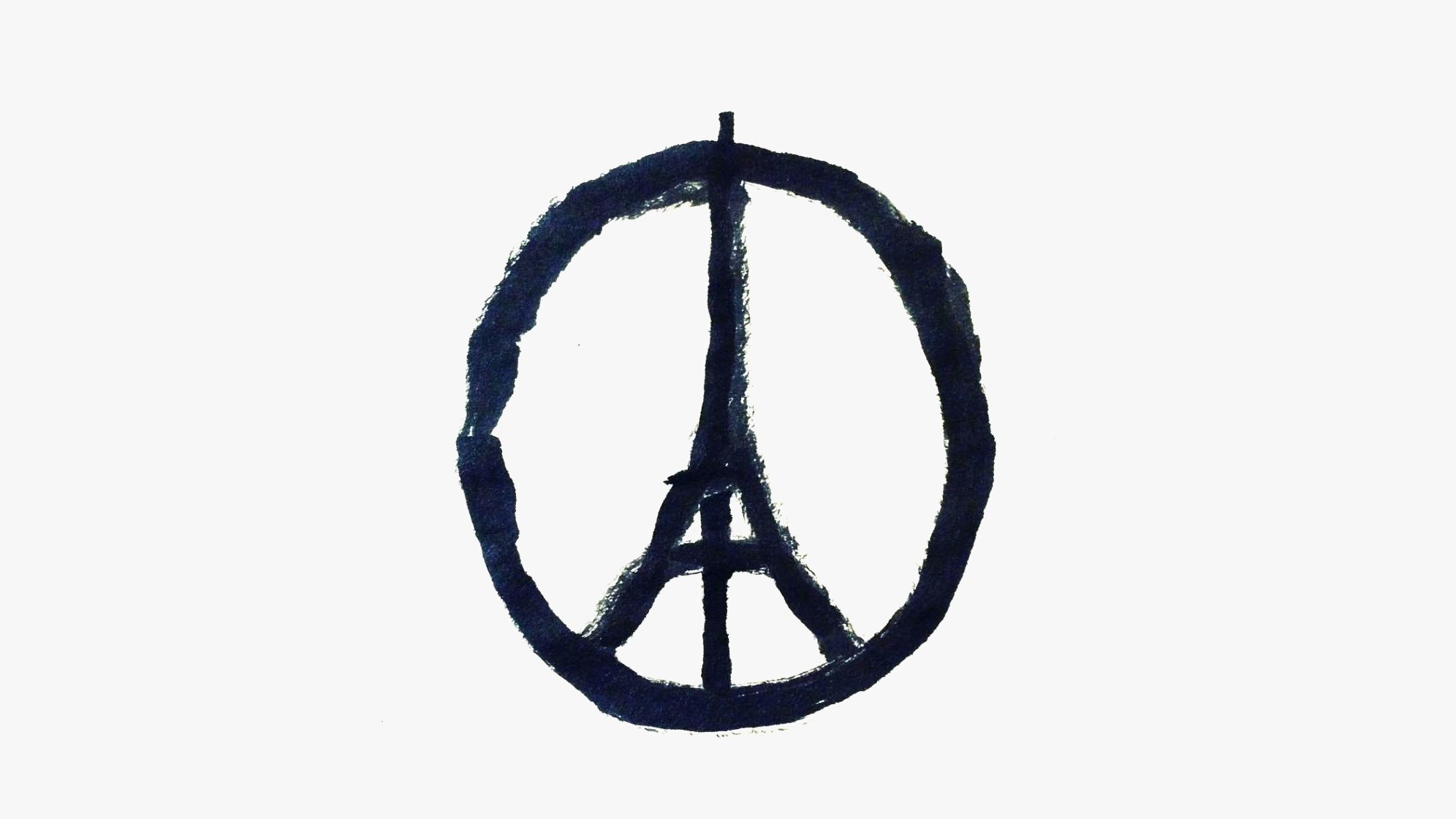 1992x1120 Meet Jean Jullien, The Artist Behind The Peace For Paris Symbol