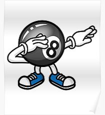 210x230 Eight Ball Drawing Posters Redbubble