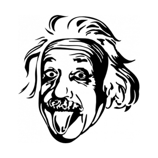 Einstein Cartoon Drawing