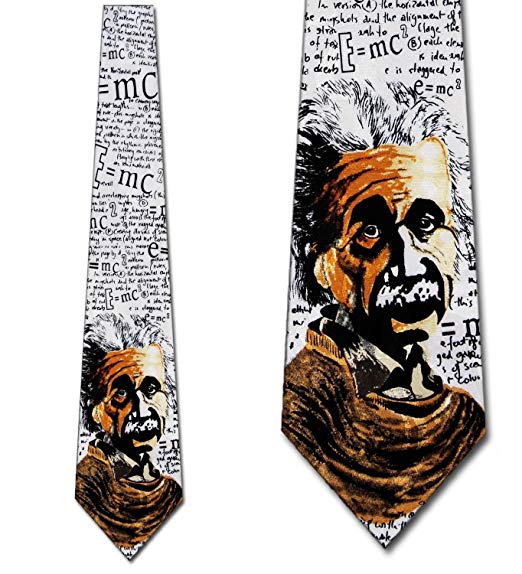 522x574 Science Ties Einstein Neckties Tie White Mens