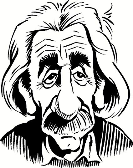 Einstein Drawing | Free download on ClipArtMag