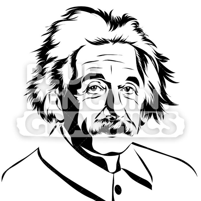700x700 Huge Collection Of 'einstein Silhouette' Download More Than