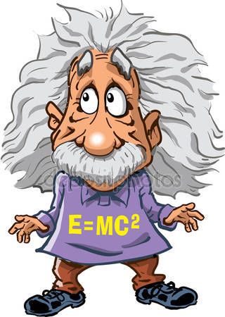 Einstein Drawing Cartoon | Free download on ClipArtMag