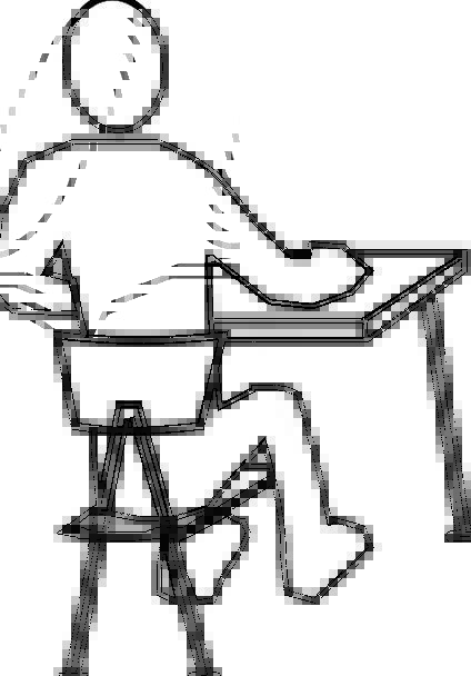 424x608 Albert Einstein Drawing Cartoon