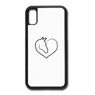 190x190 The Ekg Heartbeat Horse Animal Love Gift Idea Iphone Case