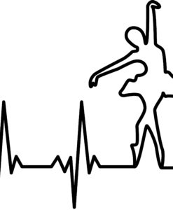 247x300 Angel Feet Ekg Zip Hoodie