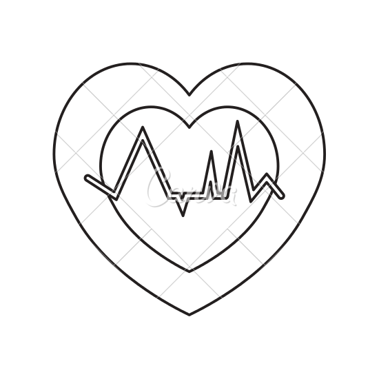 550x550 Collection Of Free Heartbeat Drawing Ekg Download On Ui Ex
