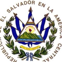 El Salvador Flag Drawing