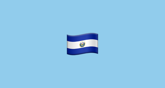 560x300 flag for el salvador emoji