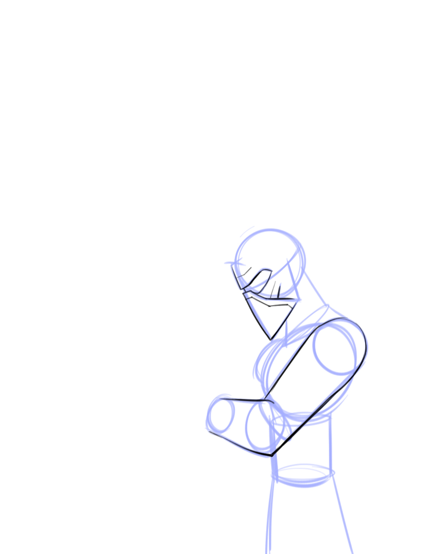 867x1118 How To Draw Kylo Ren, Disney Infinity Style