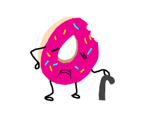 300x250 Elderly Doughnut
