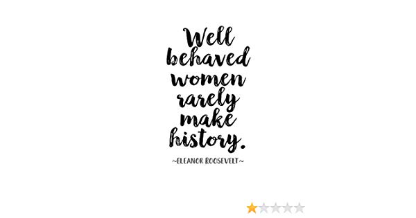 600x315 Eleanor Roosevelt Quote Poster Or Printwell Behaved