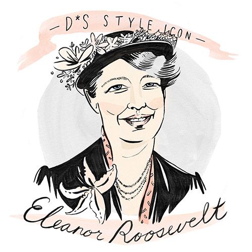500x500 style icon eleanor roosevelt illustration style icons, design