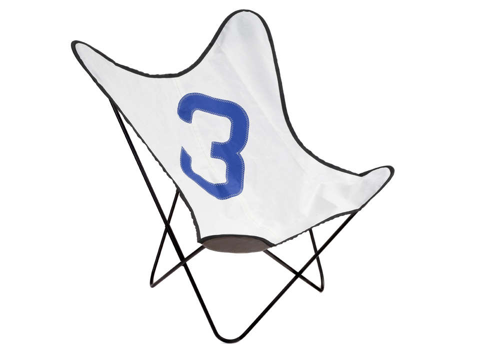 1000x719 Comfortable Aa Butterly Chair Made Of Recycled Sailcoloth