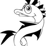 150x150 Electric Eel Coloring Pages Fish Ray