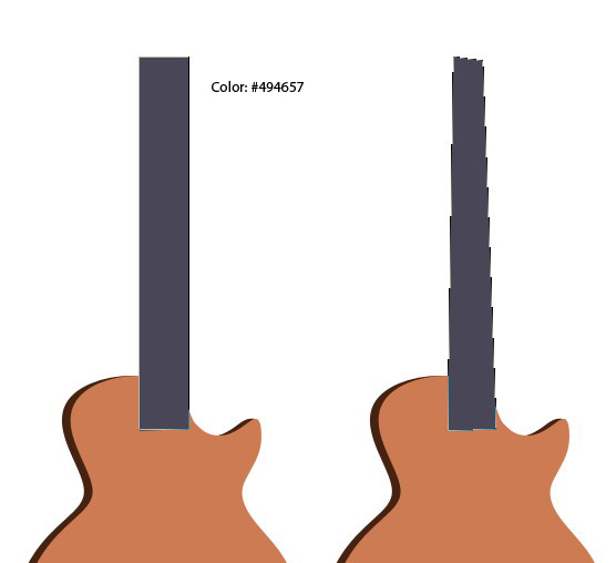 556x508 How To Draw A Classic Electric Guitar In Photoshop