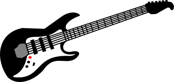570x270 Collection Of Free Guitar Clip Drawing Download On Ui Ex