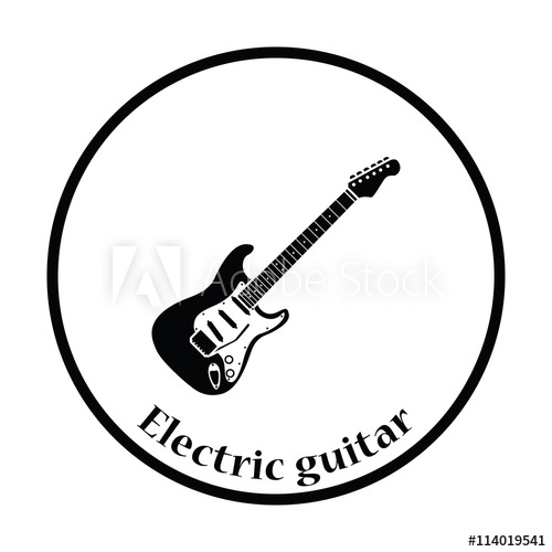 500x500 Electric Guitar Icon
