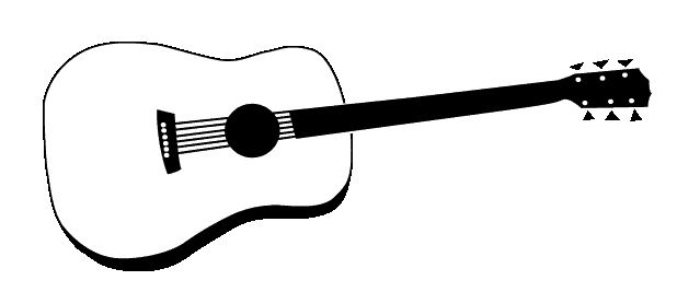 618x267 Drawing Guitar Getar Transparent Png Clipart Free Download