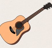 181x170 Easy Guitar Drawing For Custom Bodies Part Cnc Cad Excellent How