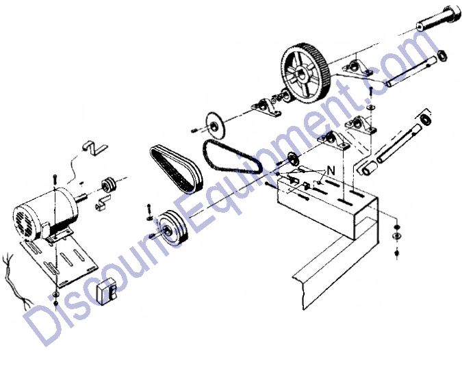 675x535 Electric Motor Assembly