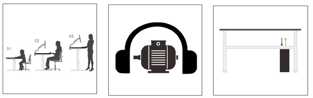 1000x314 Super Quiet Dual Motor Electric Height Adjustable Kids Drawing