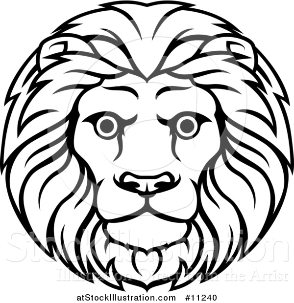 600x620 Easy Drawing Of A Lion Face Elegant Lion Black And White Drawing