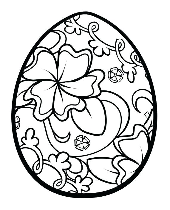 570x706 Easter Egg Drawings