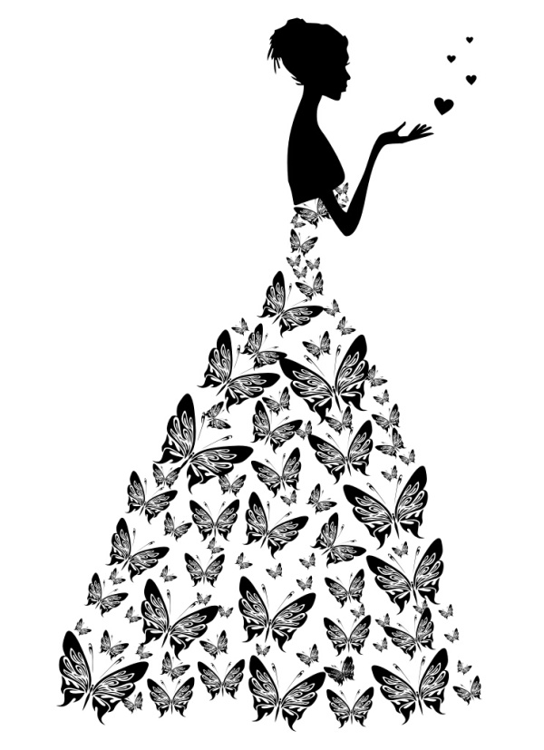 600x827 Elegance Clipart Elegant Dress