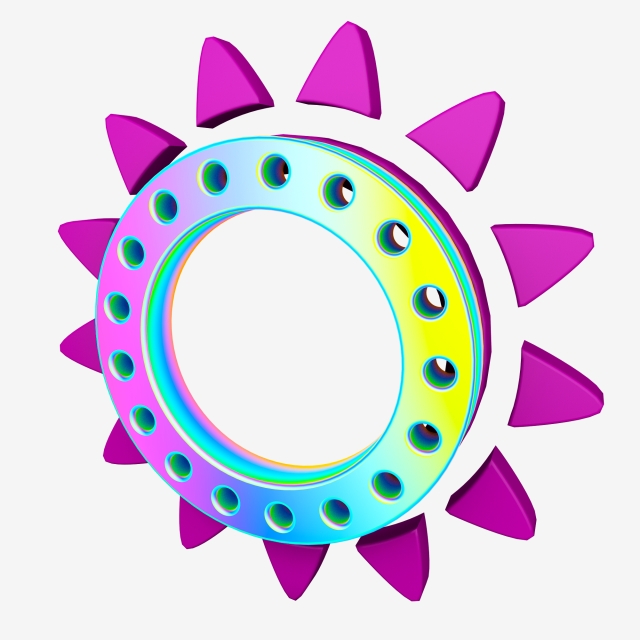 640x640 decorative element cool round stereo background board drawing