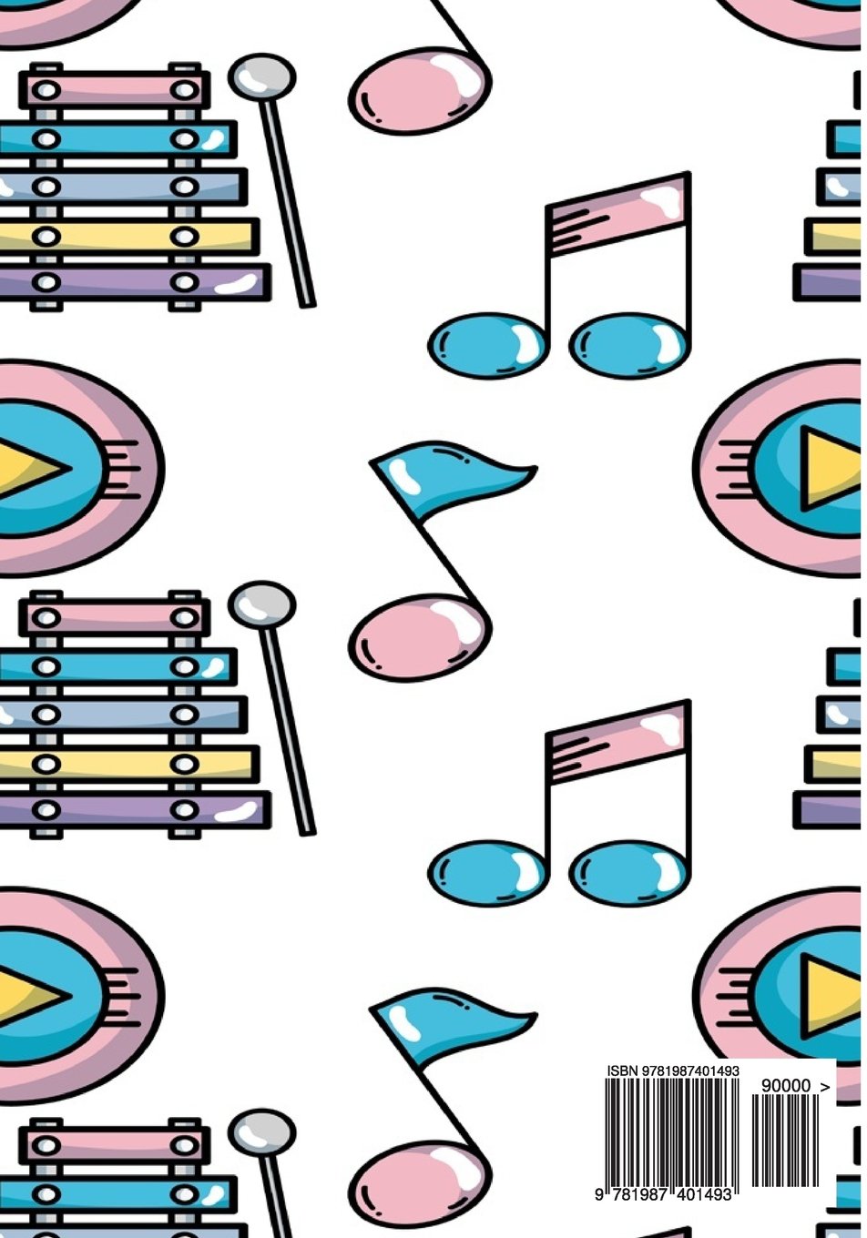 952x1360 Sketchbook Music Elements Pages Of X Blank Paper