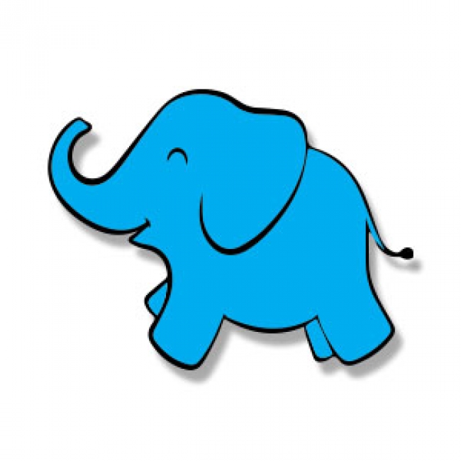 650x650 Free Vectors Elephant Baby Free Vector Drawing