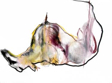 375x280 Original Dogs Chalk Drawings For Sale Saatchi Art