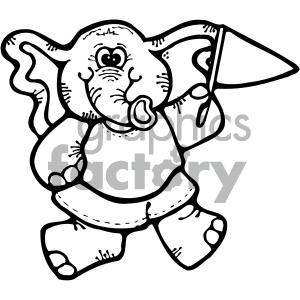 300x300 Elephant Clipart