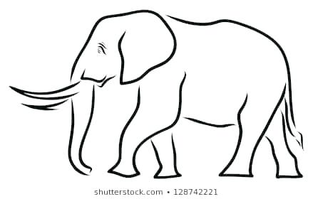 439x280 Elephant Picture For Drawing How To Draw An Elephant For Kids Draw
