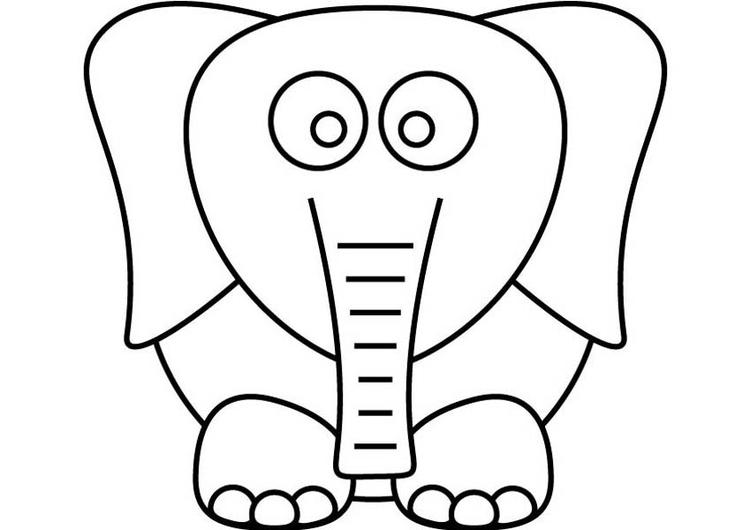 750x530 Kids Drawing Dumbo The Elephant Coloring Pages