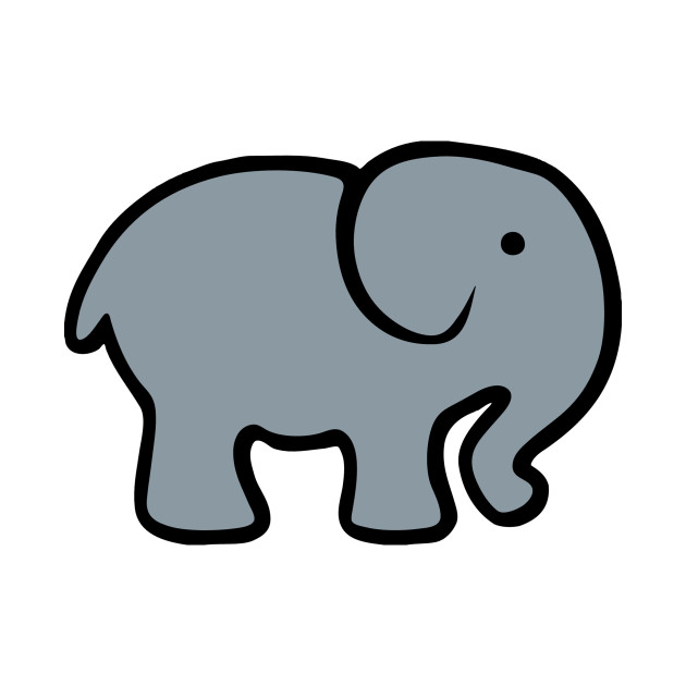 630x630 Baby Cartoon Elephant Drawing