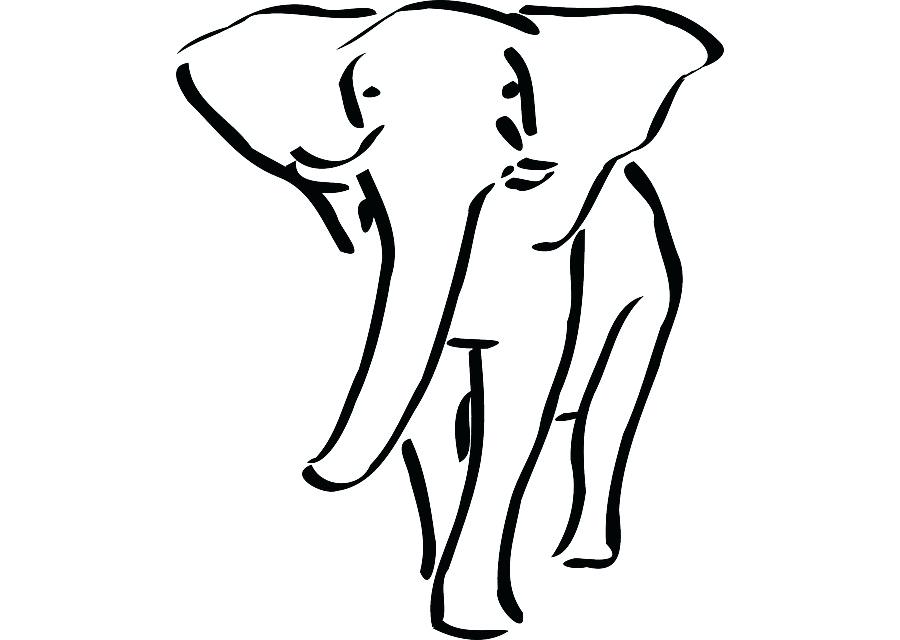 900x640 outline elephant simple elephant outline elephant outline vector