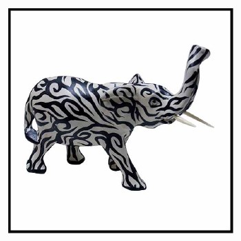 350x350 Tribal Tattoo Elephant