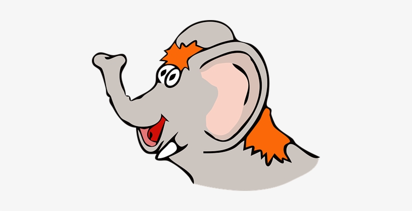 820x420 Elephant, Animal, Mammal, Trunk, Happy