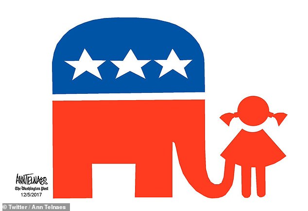 634x434 Texas Police Confiscate Handmade Yard Sign Showing A Gop Elephant