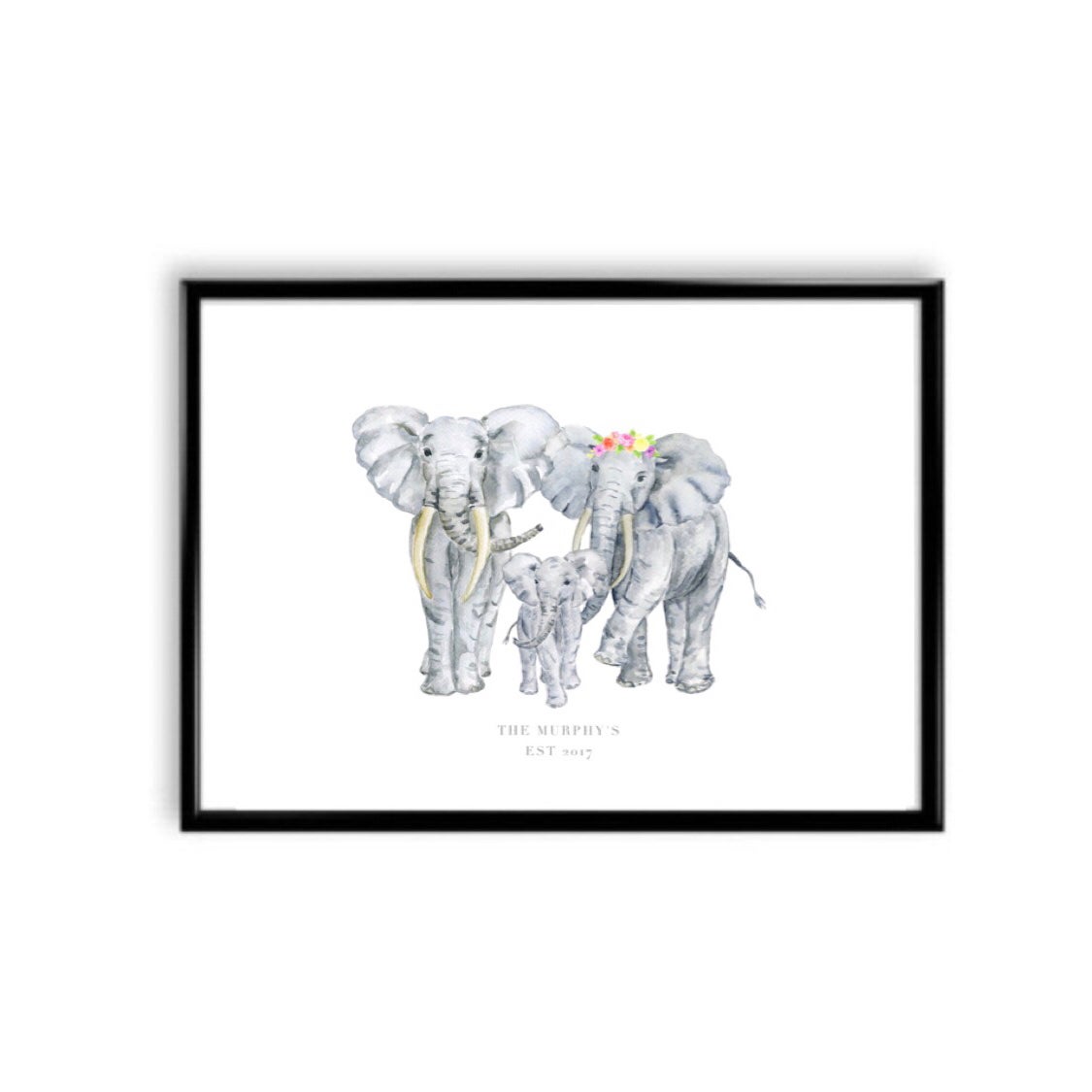 1125x1125 Elephant Family Khushi Designs