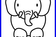 236x157 Cartoon Drawing Lessons Elephant With Flowers Head A Step