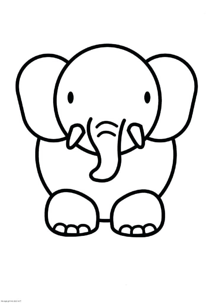 723x1024 Elephant Picture For Drawing Draw An Elephant African Elephant