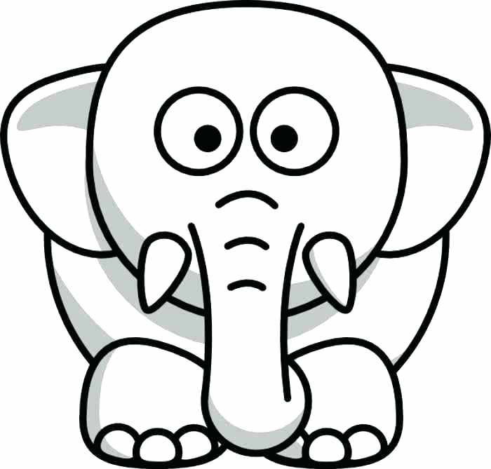700x669 Elephant Outline Fun Pics Images