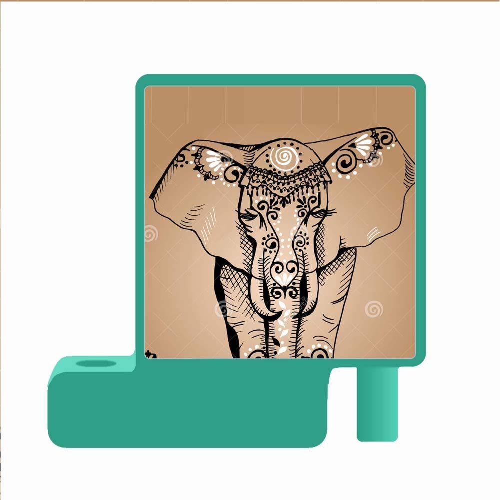 1001x1001 Use As Green Pen Holder Pc With Colorful Elephant