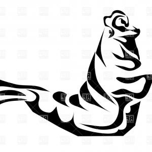 300x300 Elephant Seal Silhouette Vector Clipart Soidergi