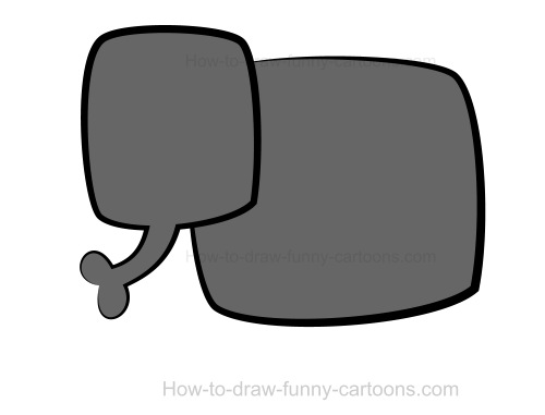 500x381 Drawing An Elephant