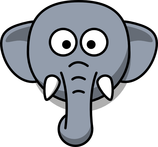 600x558 Elephants Simple Transparent Png Clipart Free Download
